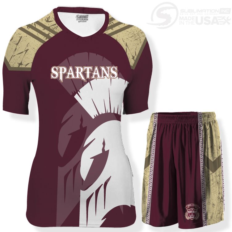 All Spartan Theme Custom Uniforms & Custom Apparel